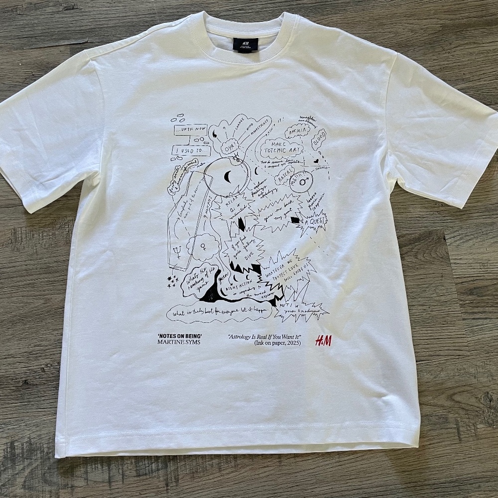 Martine Syms  H&M   NyC event  T shirt